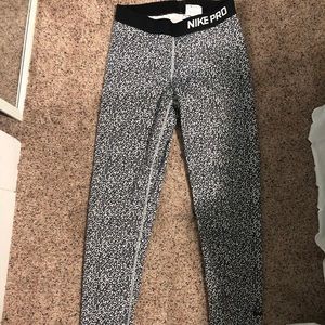 Nike Pants - Nike pro running tights. Nike Pants - Nike pro running tights.